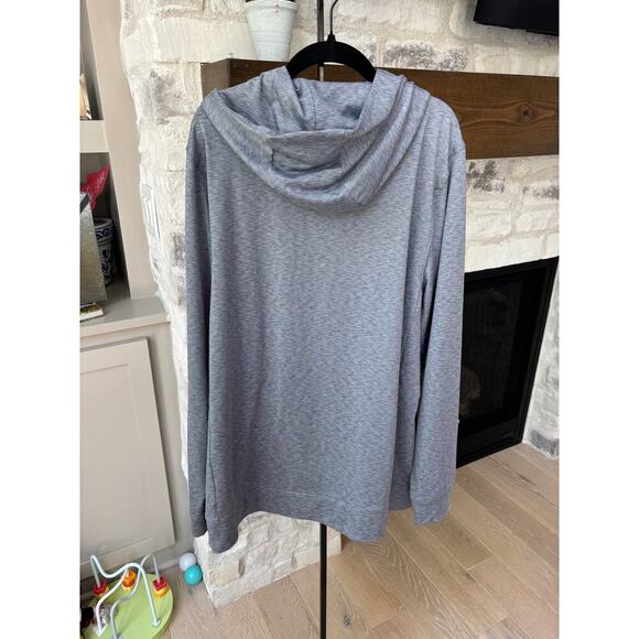 VRST Men's Steel Gray Heather R&R Jersey Hoodie Size M - Picture 5 of 7